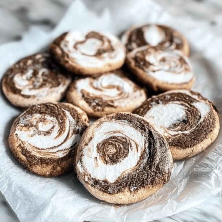 Chocolate Marshmallow Swirl Cookies Recipe