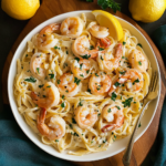 Creamy Lemon Shrimp Pasta
