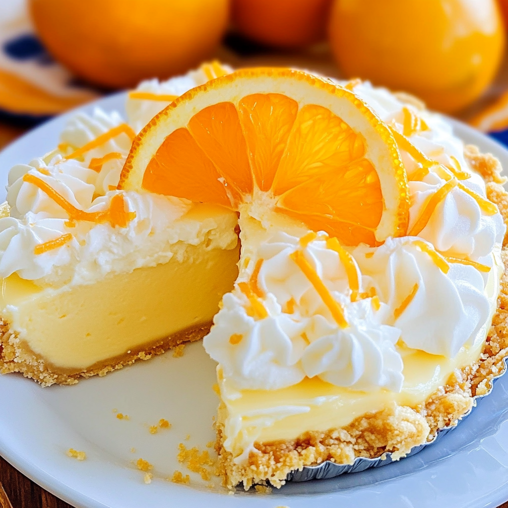 Orange Creamsicle Pie Recipe