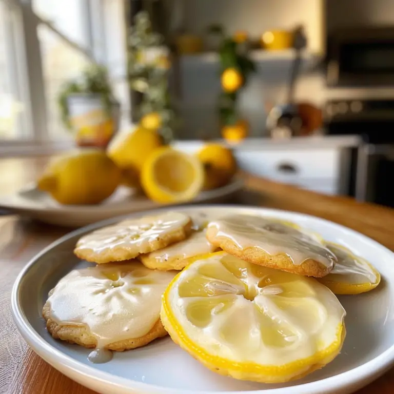 Irresistible Glazed Lemon Cookies