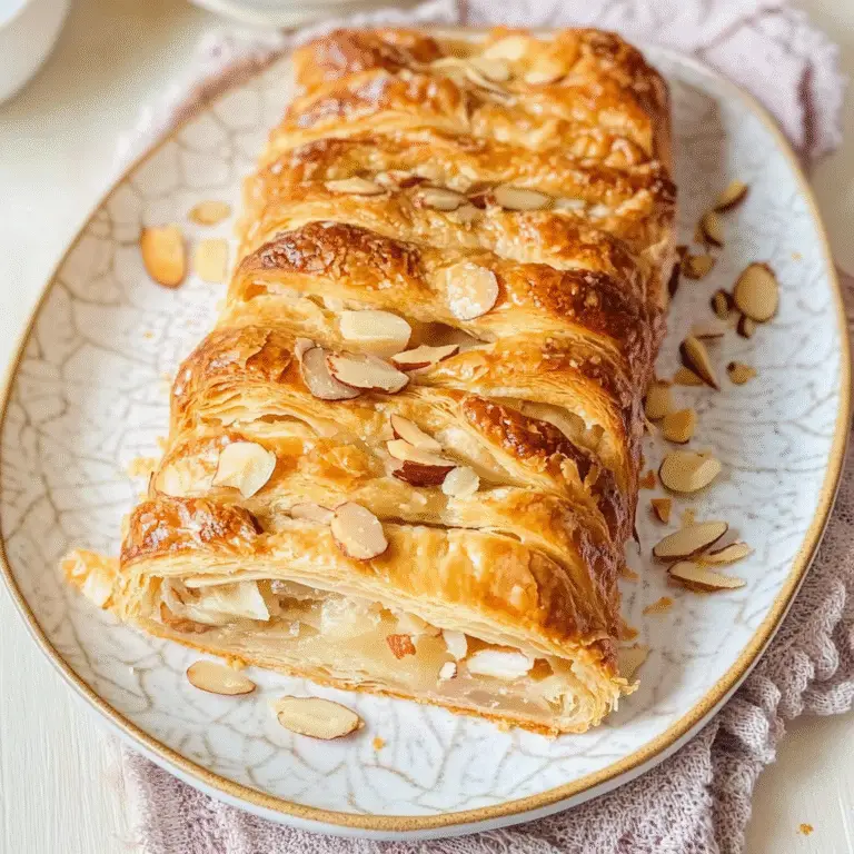 Flaky Sweet Almond Pastry Recipe