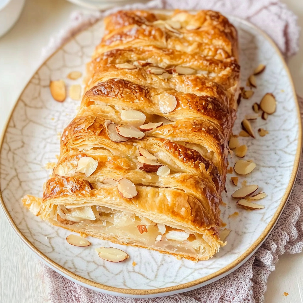 Flaky Sweet Almond Pastry Recipe