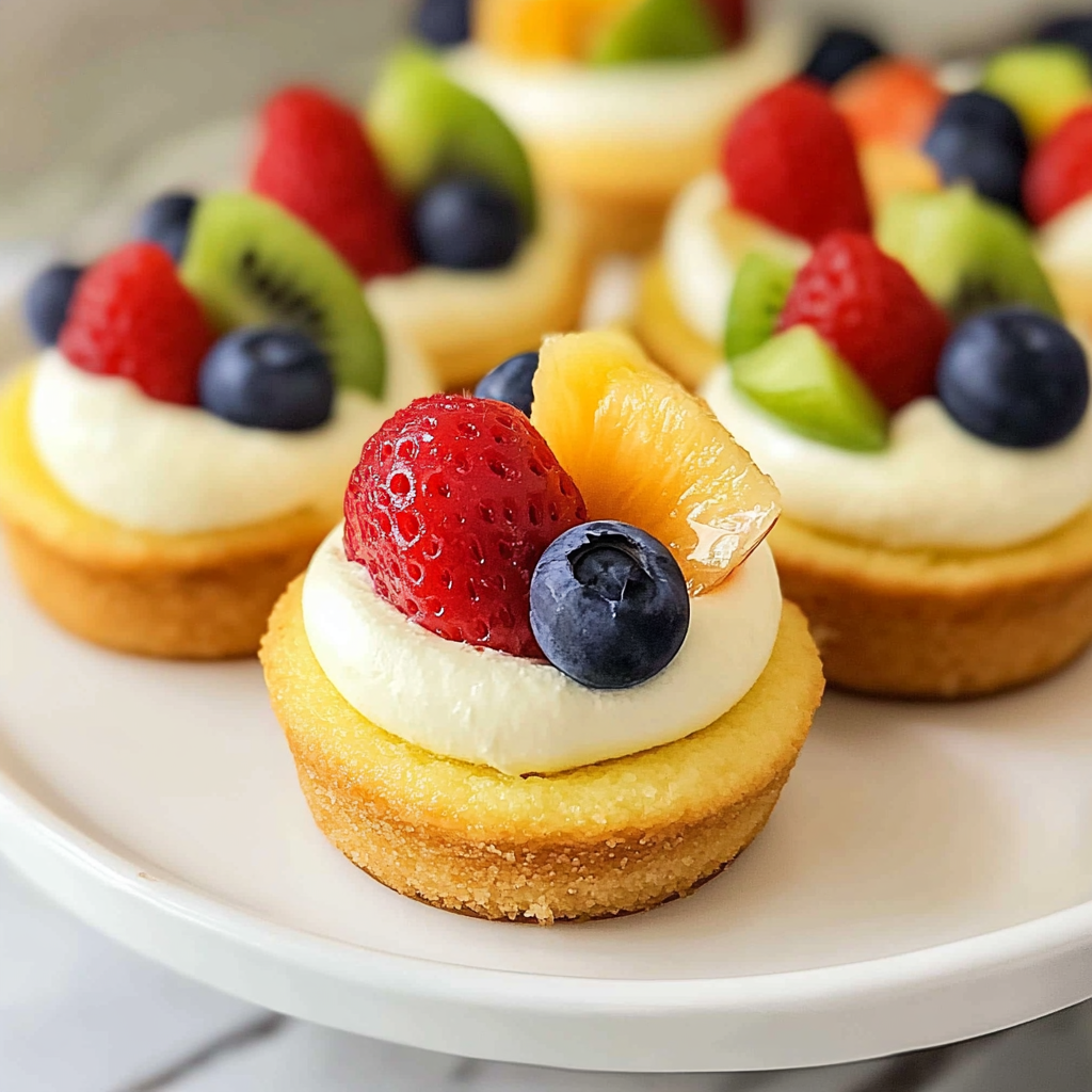Fruit-Filled Cheesecake Cups Recipe
