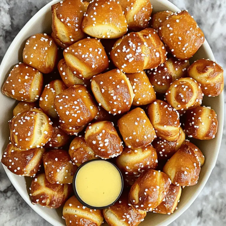 Soft Pretzel Bites