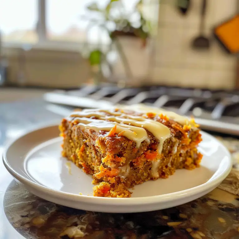 Caramel Carrot Cake Delight