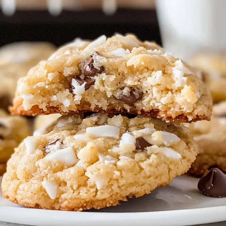 Caramel Coconut Cookies
