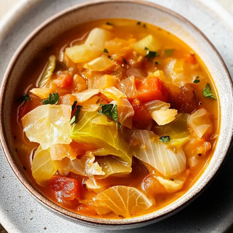 Cabbage Soup Recipe