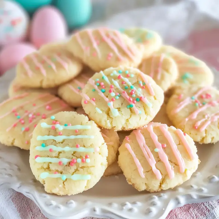 Easter Shortbread Cookies Recipe