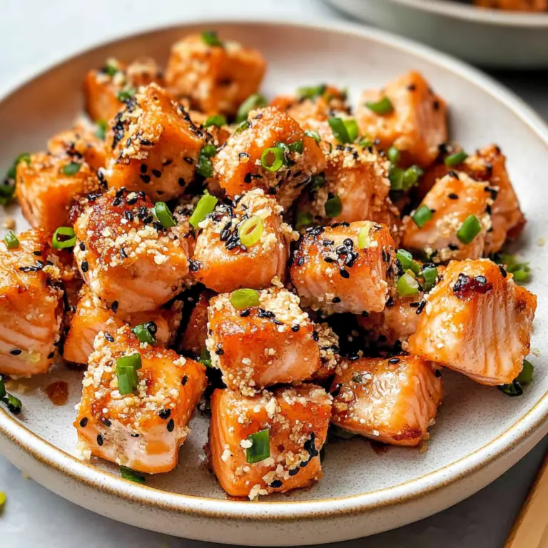 Crispy Bang Bang Salmon Bites Recipe