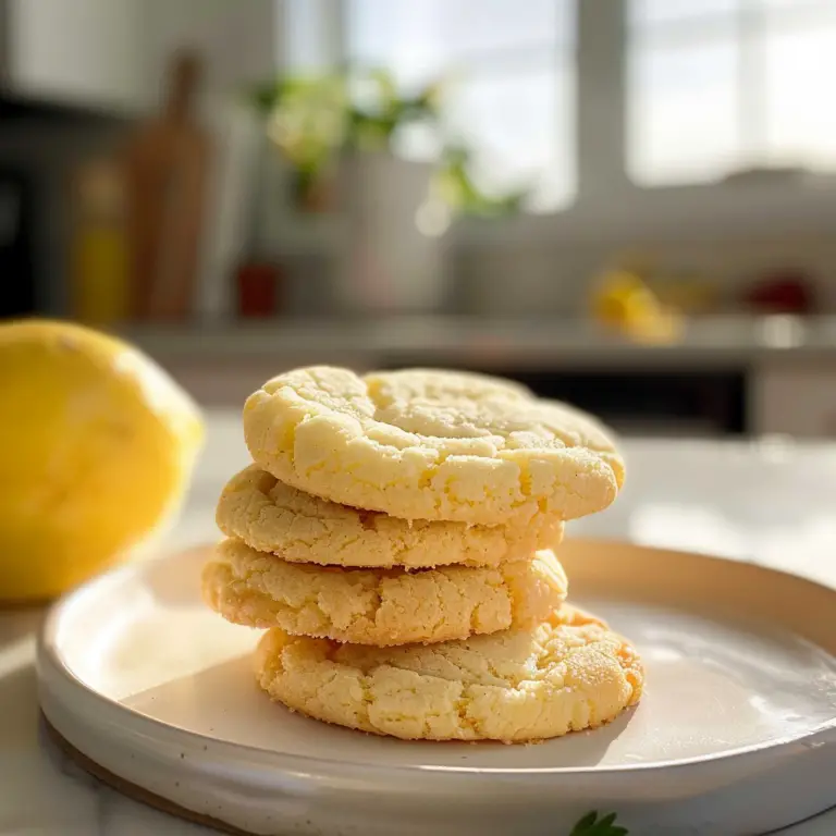 Lemon Sugar Cookies