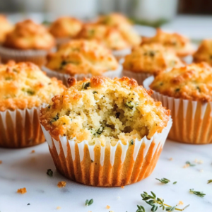 Cheese and Herb Muffins for Cozy