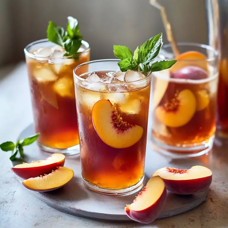 Peach Iced Tea Recipe