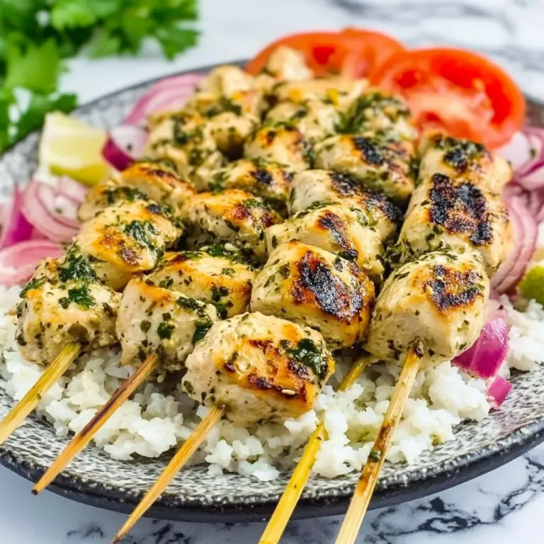 Greek Chicken Souvlaki Recipe