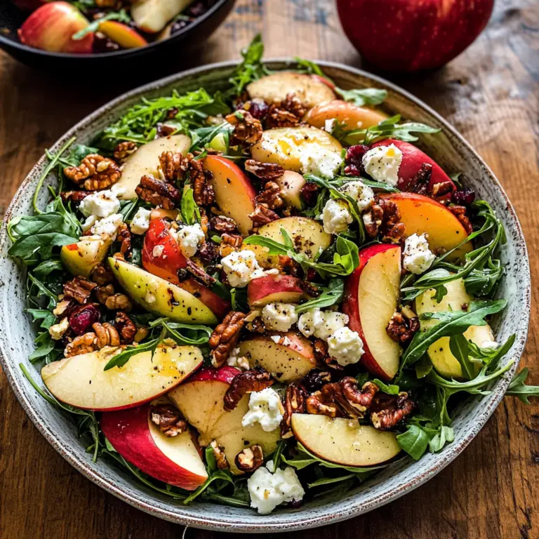 Honeycrisp Apple and Feta Salad Recipe