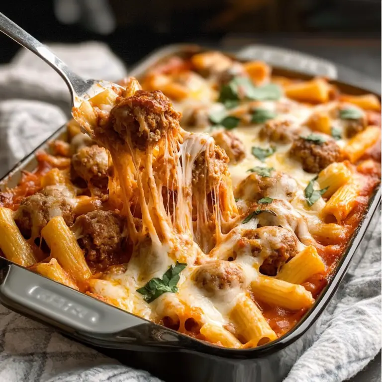 Meatball Casserole Recipe