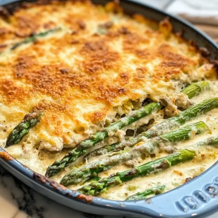 Cheesy Asparagus Casserole Recipe