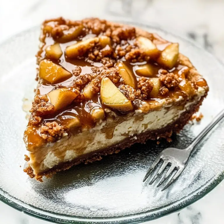 Caramel Apple Cheesecake Recipe