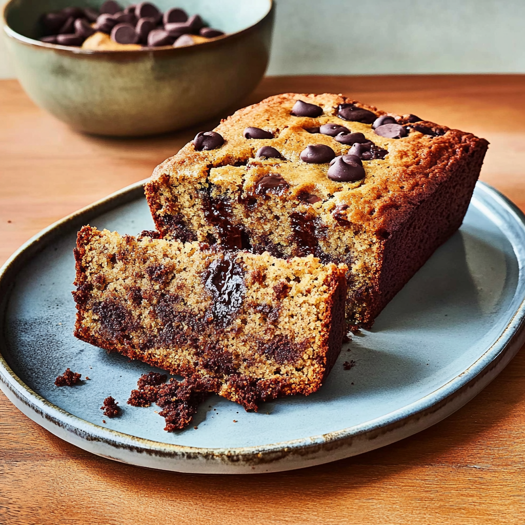 Homemade Chocolate Chip Banana Bread
