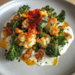 Gratin de Choux-Fleur aux Kale et Pois-Chiche
