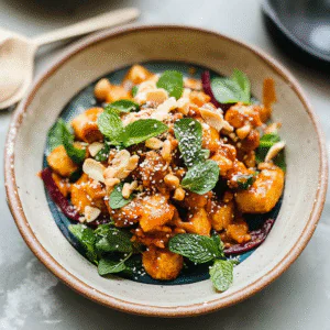 Delightful Salade Marocaine de « Nina » à l’harissa