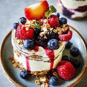 Fruit and Yogurt Parfait Recipe