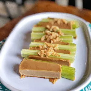Celery Sticks with Peanut Butter