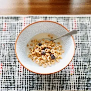 Small Bowl of Wholegrain Cereal