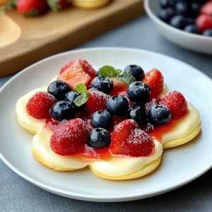 Mini Fruit Pizzas