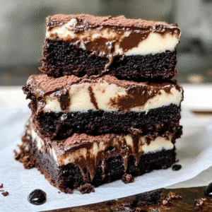 Tiramisu Brownies