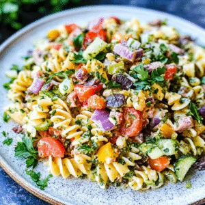 Pasta Salad with Italian Dressing Recipe