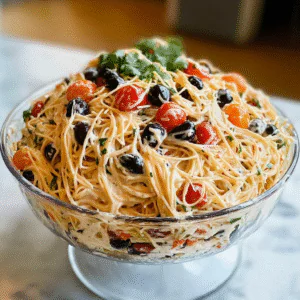 Angel Hair Pasta Salad