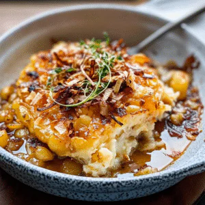 French Onion Funeral Potatoes Recipe