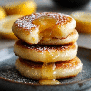Lemon Curd Brûlée Cookies