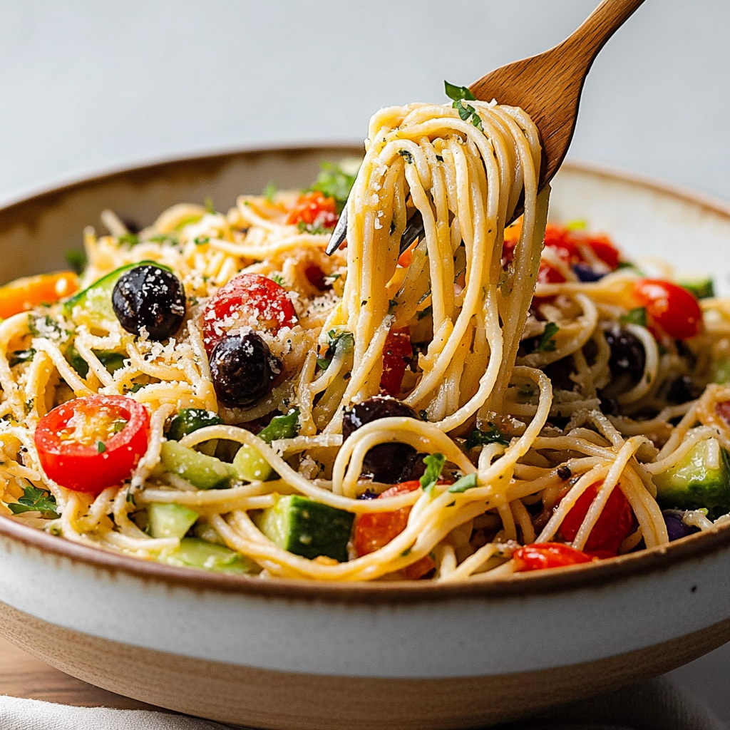 California Spaghetti Salad Recipe