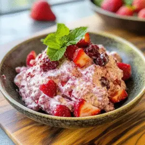 Berry Fluffy Salad