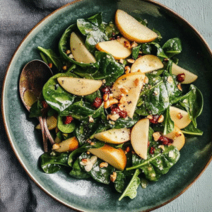 Apple Spinach Salad