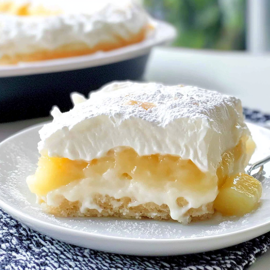 Creamy Pineapple Coconut Dessert Recipe