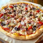 Weeknight Seafood Pizza