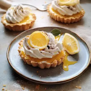 Mini Lemon Tart Meringue Recipe