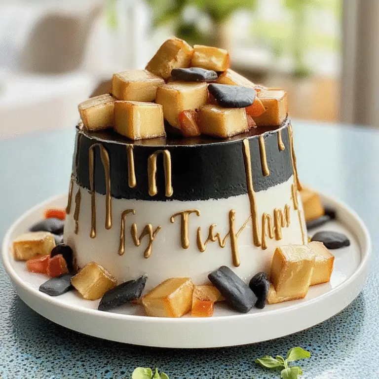 Cap and Tassel Cake