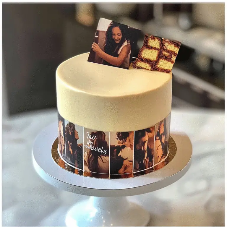 Photo Collage Cake Recipe