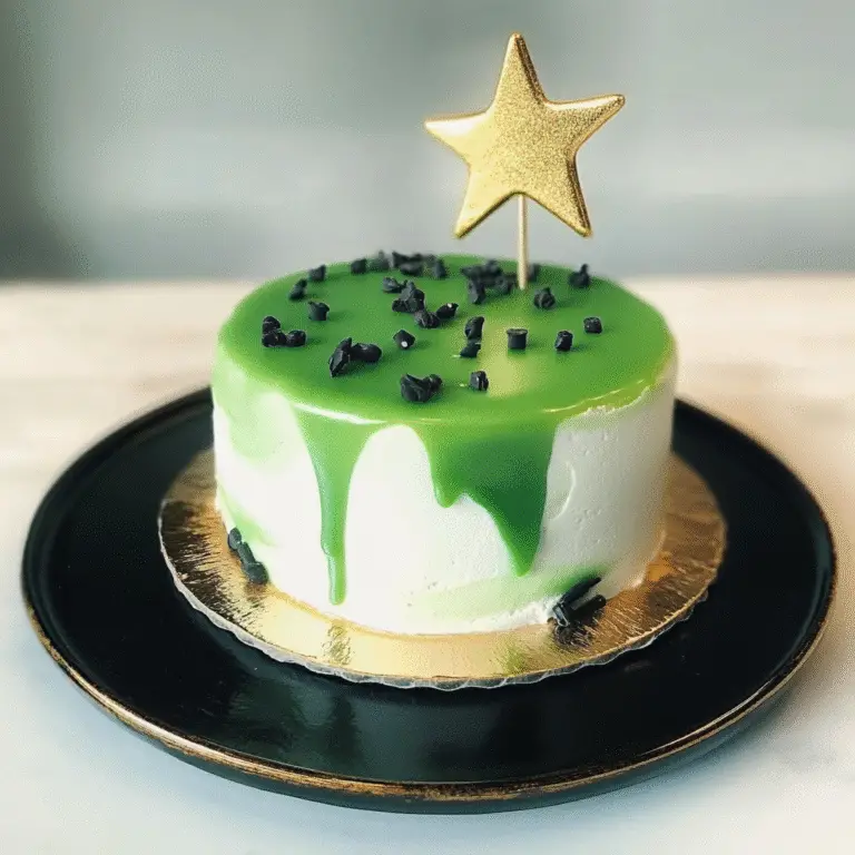 Stunning Green Graduation Cake Recipe