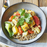 Bol de Quinoa cubain à l’ananas