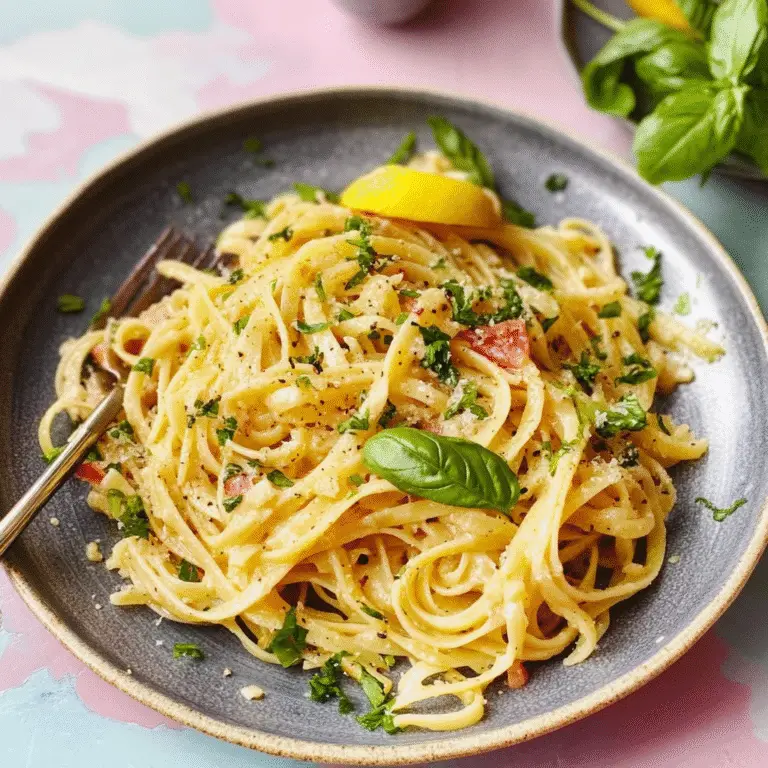 the Best Lemon Pasta Recipe