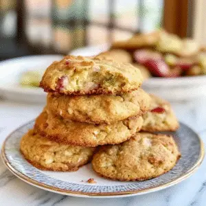 Delightful Rhubarb Cookies