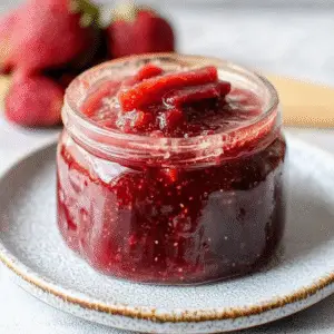 Homemade Rhubarb Jam Recipe