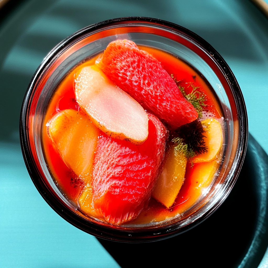 Tangy Pickled Rhubarb Recipe