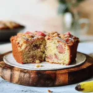 Rhubarb Coffee Cake Recipe