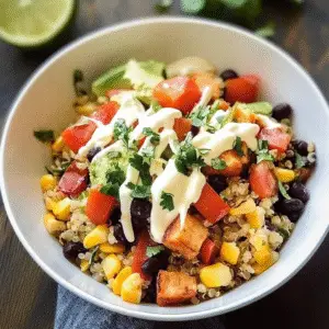 Quinoa Black Bean Bowl Recipe