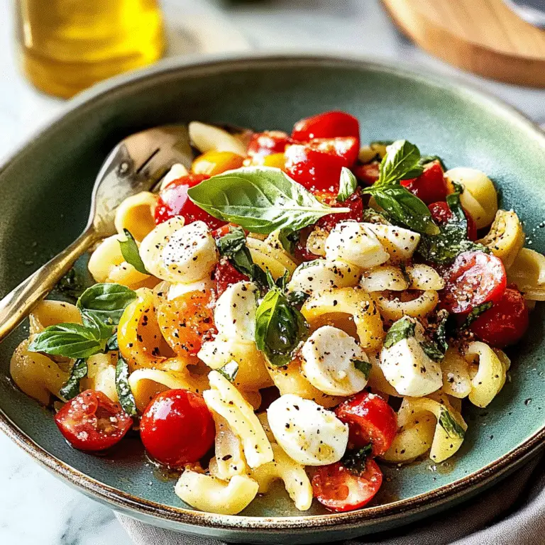 Caprese Pasta Salad Recipe